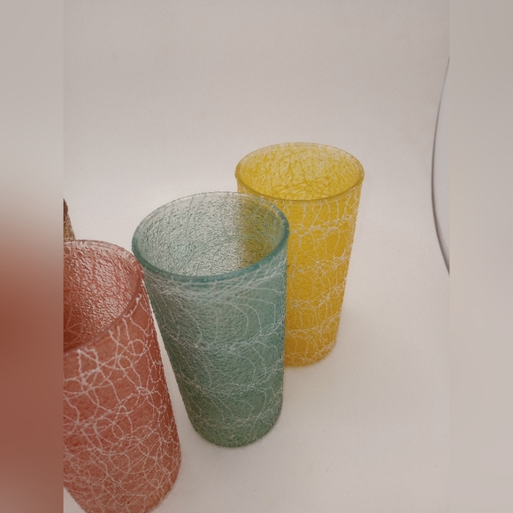 Vintage Spaghetti String Glasses MCM - Picture 2 of 5